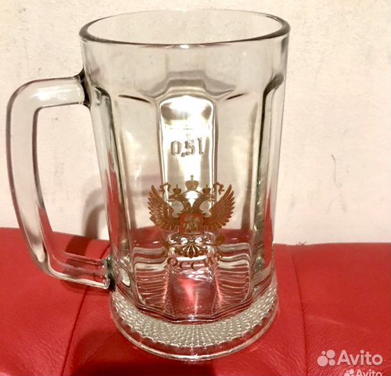 Пивная кружка для моряка стекло