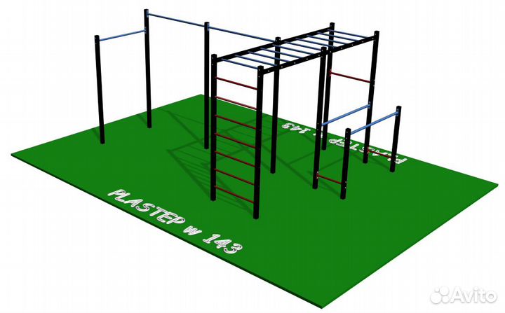 Спортивный уличный тренажер