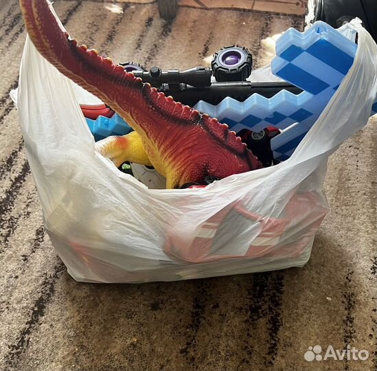 Игрушки пакетом для мальчика