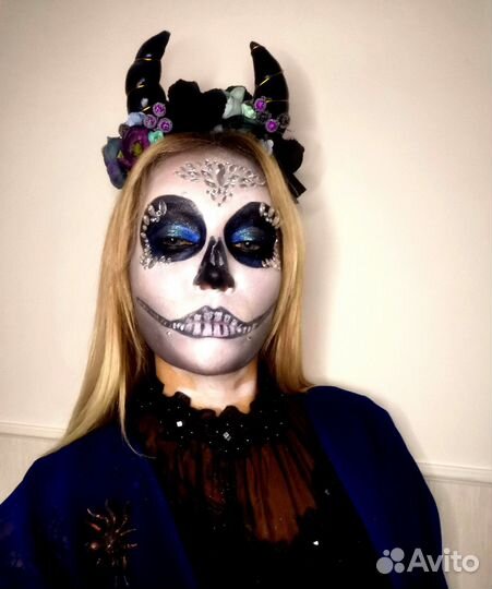 Грим на хэллоуин новый год вечеринку косплей