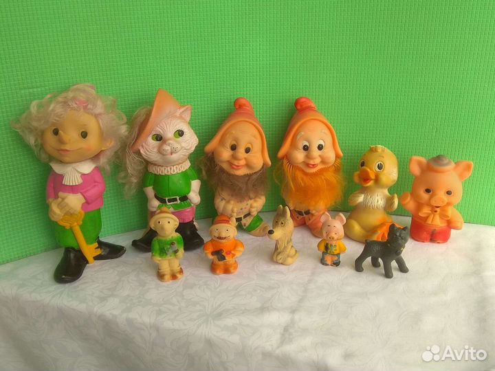 Резиновые игрушки СССР