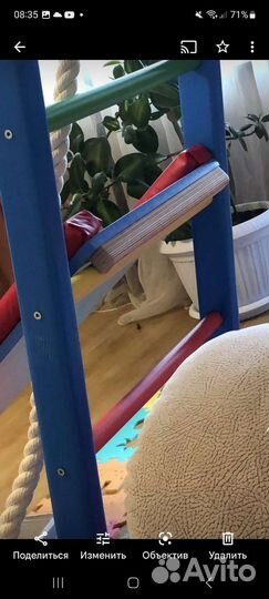 Шведская стенка деревянная бу