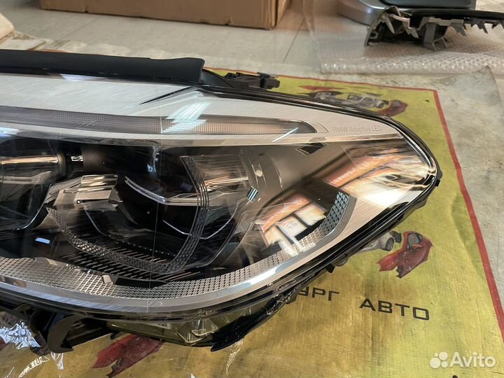 Фара левая BMW G30 до рест LED Adaptive б/у ориг