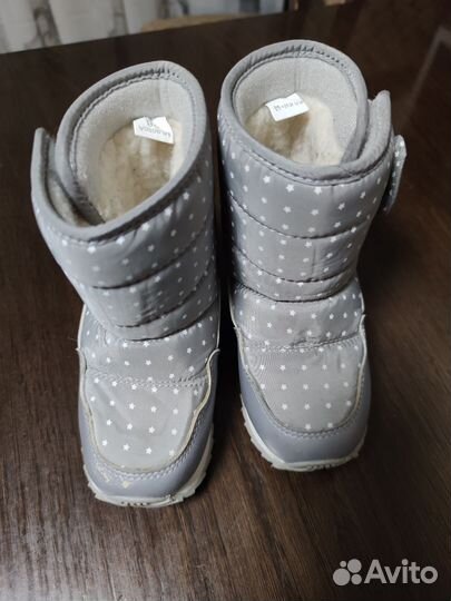 Сапоги зимние детские 28