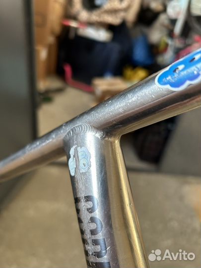 Титановый руль для самоката