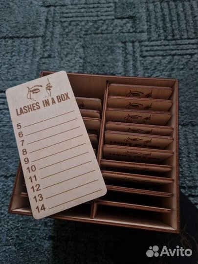 Лэшбокс с планшетами