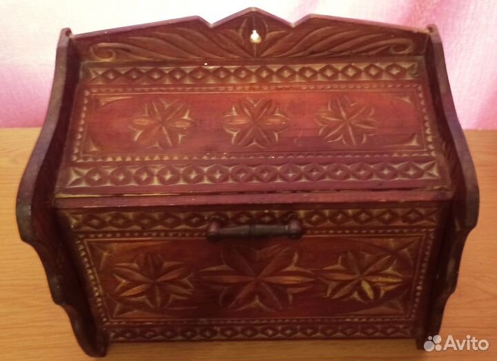 Деревянная хлебница СССР