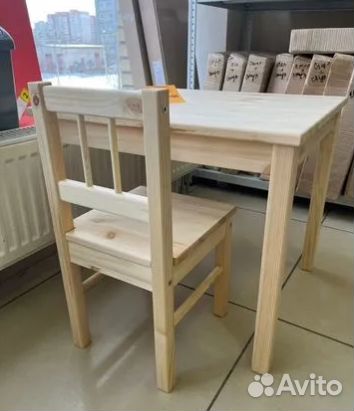 Детский стол и стул (комплект) Свала