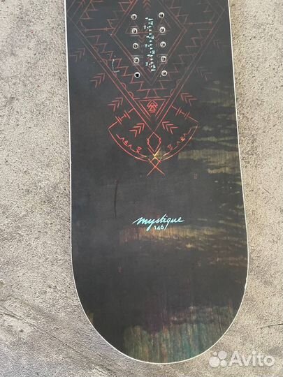 Сноуборд 146 гибрид Nitro Mystique twintip