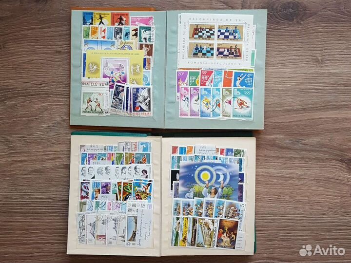 Почтовые марки Румыния времён СССР советские вещи