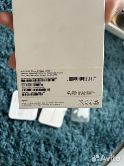 Коробка iPhone 11 128