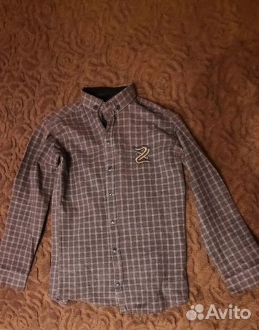 Детская рубашка с длинным рукавом