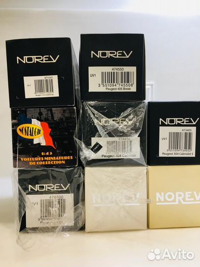 Коллекция Peugeot Norev M 1:43