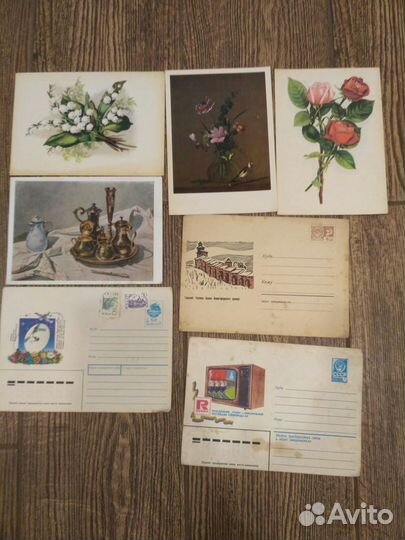 Открытки СССР, конверты