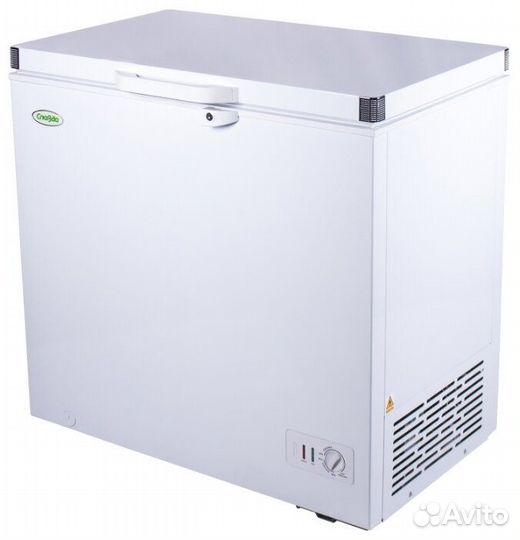 Морозильный ларь с замком Славда FC-235C белый