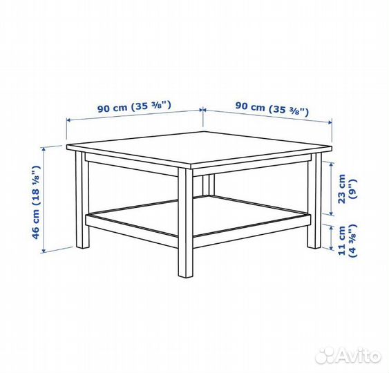 Стол Икеа новый, hemnes журнальный стол, IKEA
