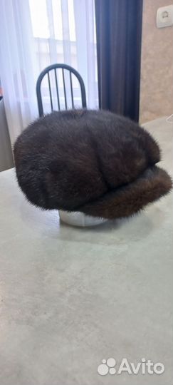 Меховая мужская кепка