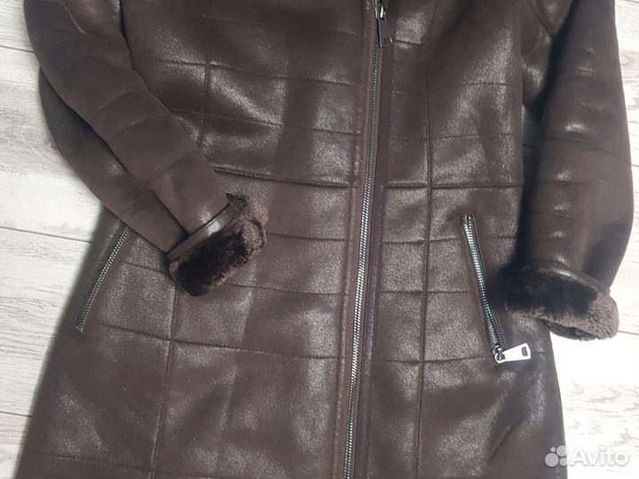 Дублёнка женская 44