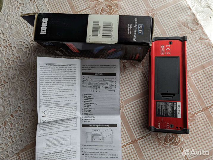 Полифонический гитарный тюнер