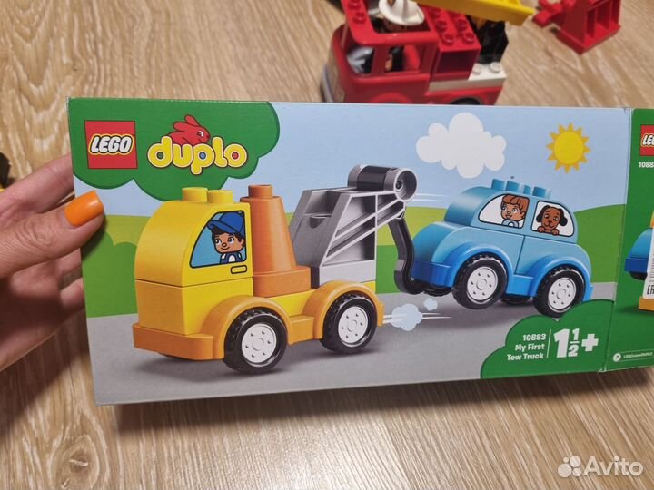 Lego duplo эвакуатор