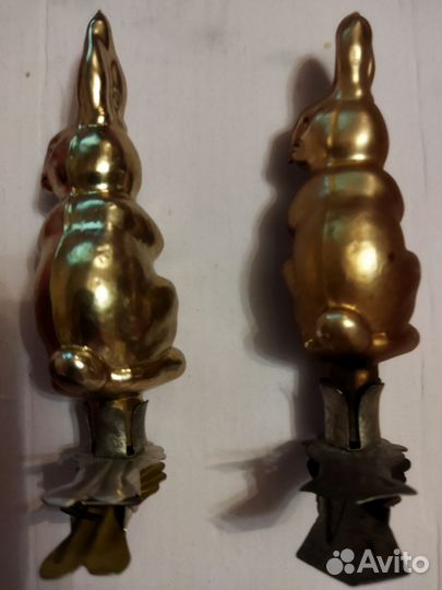 Елочные игрушки СССР на прищепке