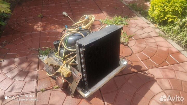 Компрессор для холодильной витрины бу мотор