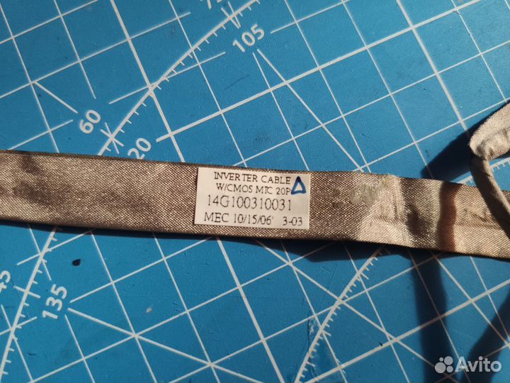 Шлейф для матрицы ноутбука Asus F3 Series