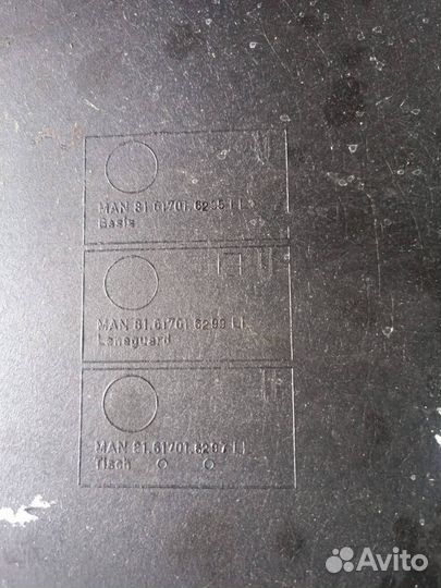 Пластик салона MAN TGA 2006 81617016296