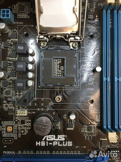 Asus H61-plus s1155