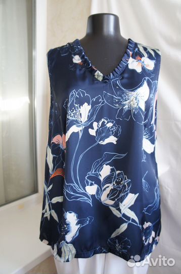 Блузка топ новая летняя большой размер 50-52