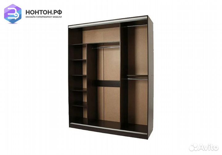 Шкаф-купе Бассо 4-600 Токио венге