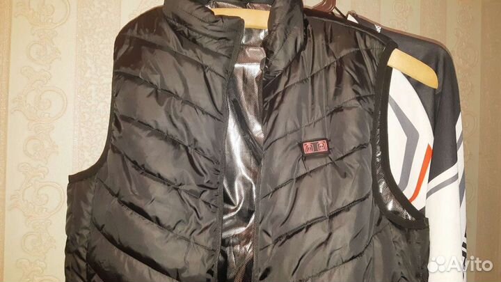 Тёплый жилет с подогревом 11 зон