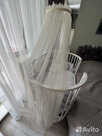 Балдахин в детскую кроватку