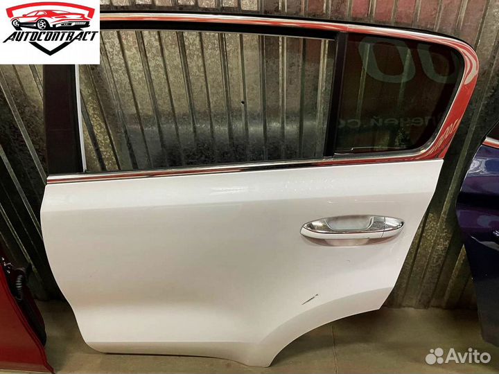 Дверь задняя левая Киа Спортейдж 4 2016-2022
