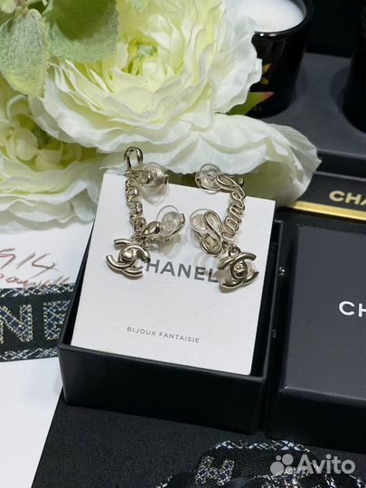 Серьги Chanel