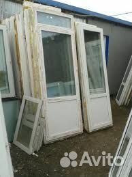 Двери Пластиковые Бу. Шириной от 85см. Склад