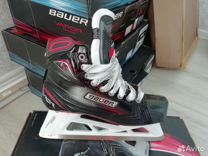 Коньки вратарские bauer 1x SR (7,5D)