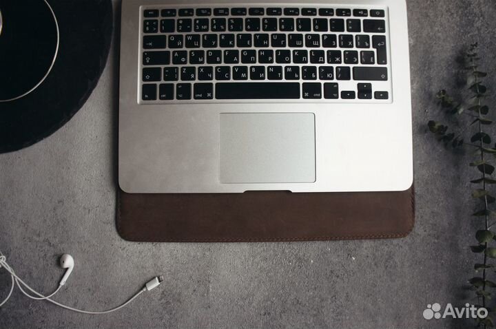 Чехол для MacBook из натуральной кожи