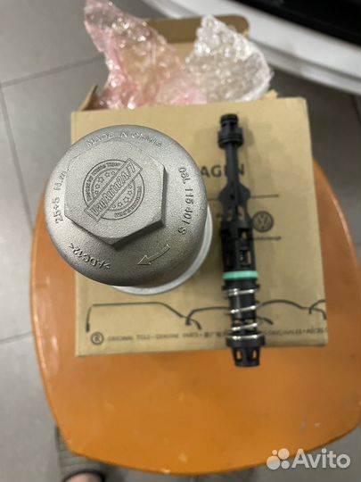 Крышка корпуса масленого фильтра