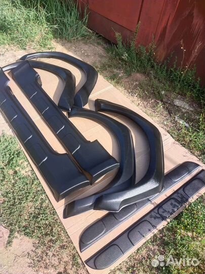 Обвес нива 3д пластик