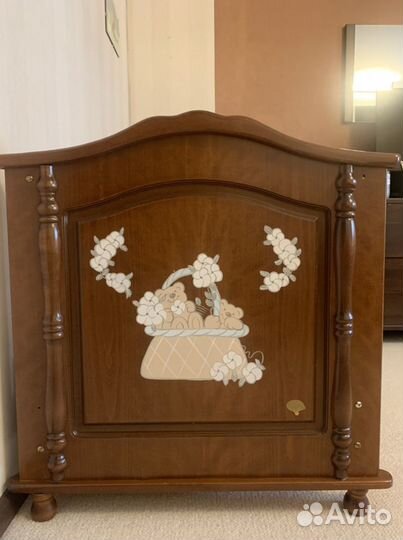 Детская кроватка-диван + матрас 0-8 л. Греция HPA