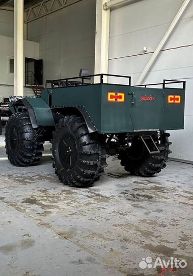 Переломка Grizzly (Снегоход - Болотоход)