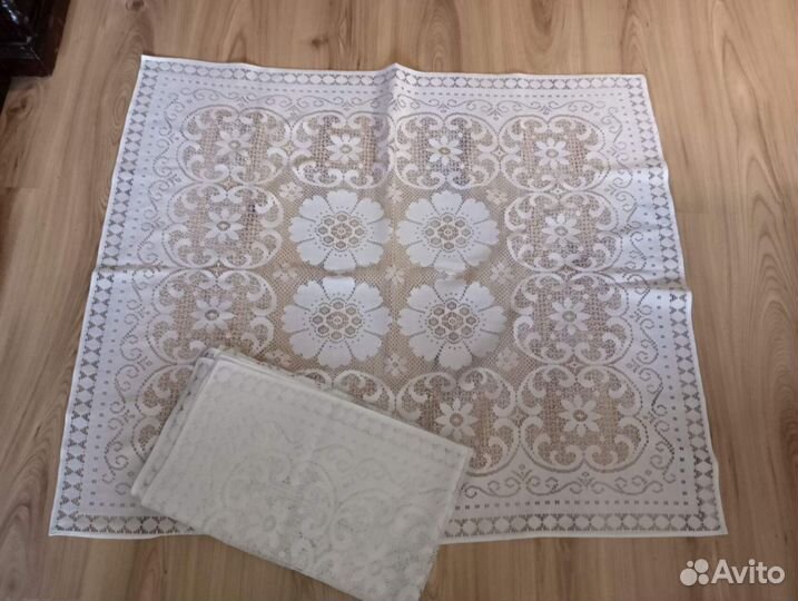Накомодники, тюль, скатерть СССР