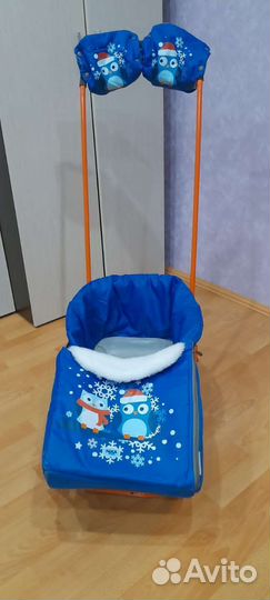 Коляска санки