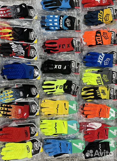 Перчатки эндуро кросс