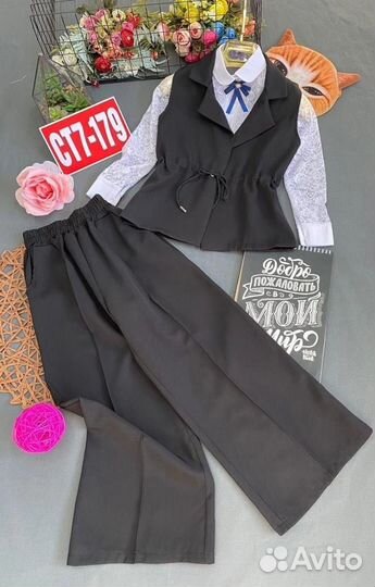 Школьные платья и костюмы 122-146