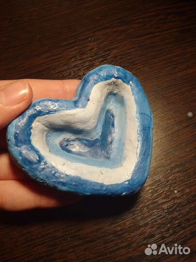 Тарелочка для украшений из глины