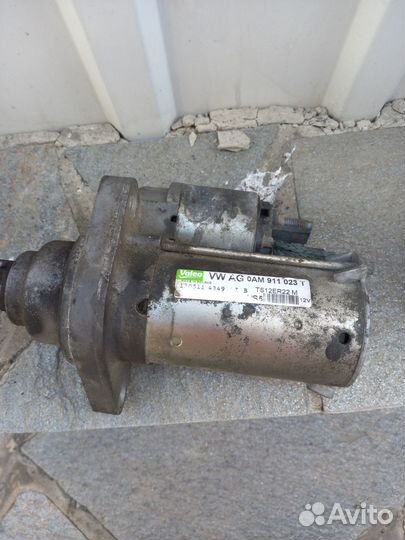 Стартер б/у на фольксваген гольф-6