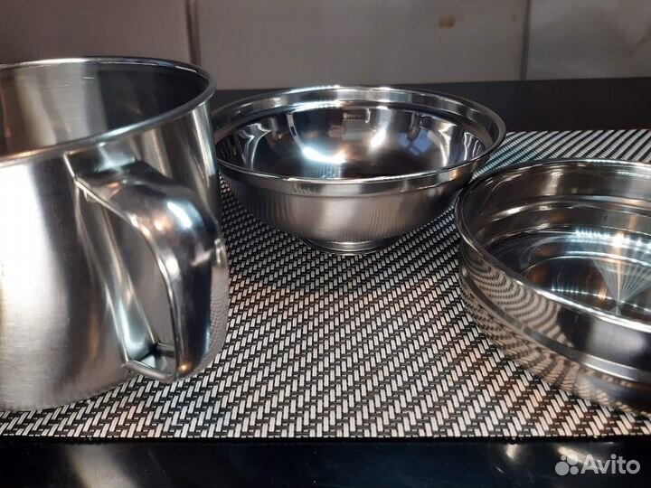 Набор посуды в дорогу,поход (кружка,миска,тарелка)