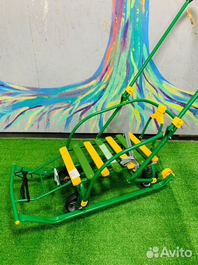 Санки детские «Nikki 3» зеленый (арт. N3/З2)